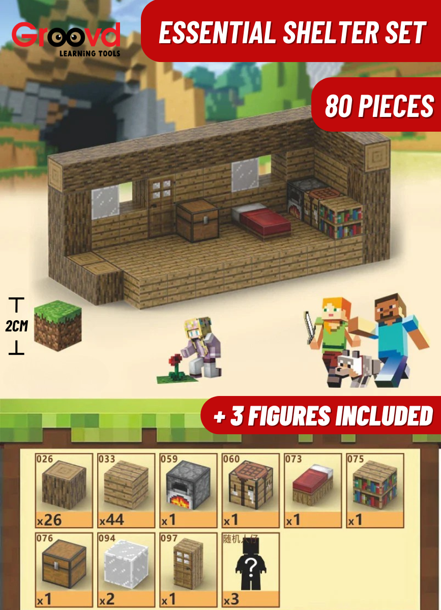 Groovd™ Magnetic Building Blocks