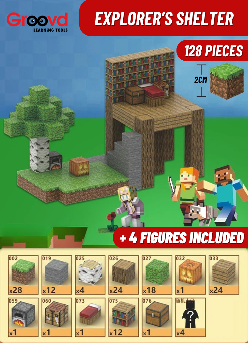 Groovd™ Magnetic Building Blocks