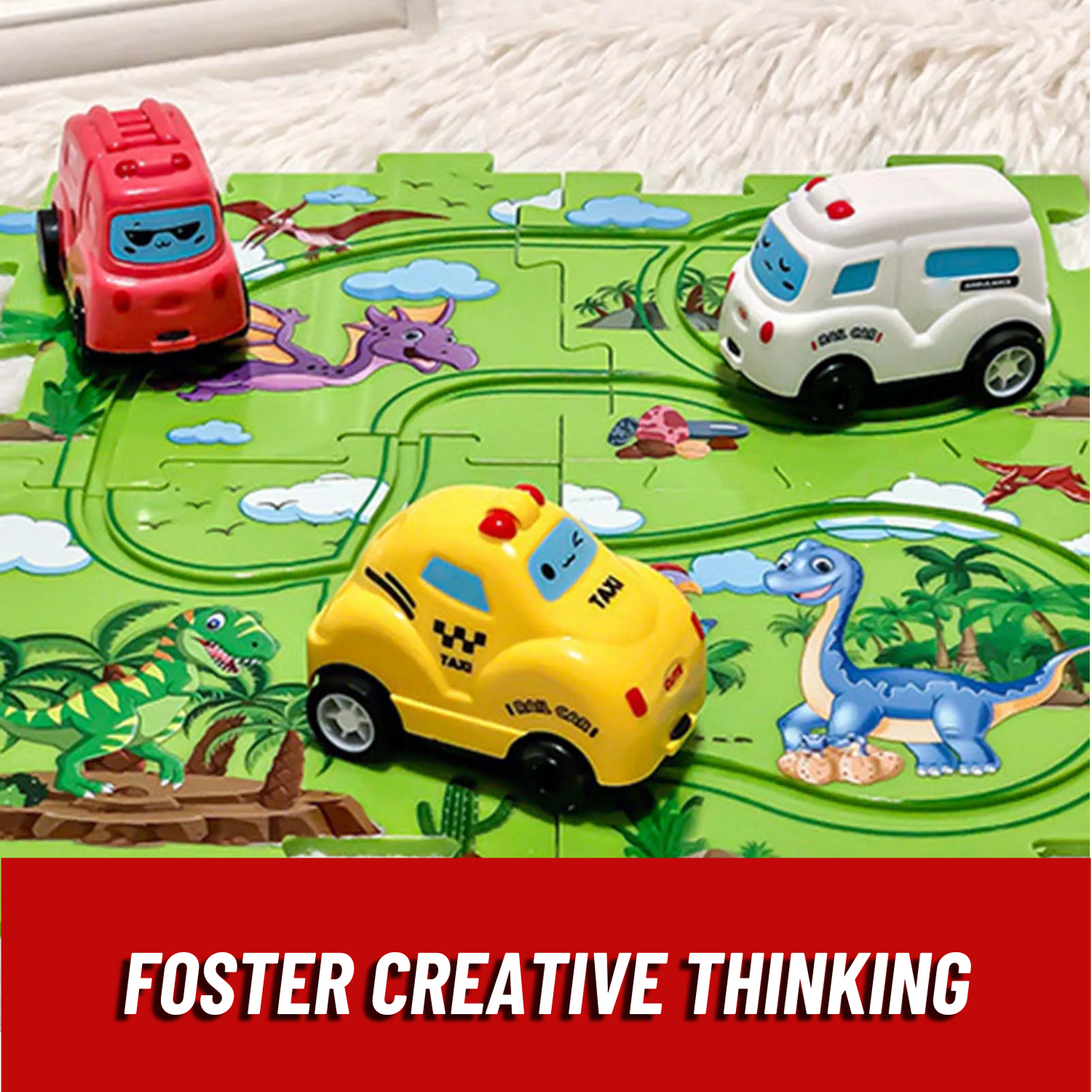 Track Crafters™ - 25 Piece Forest Track