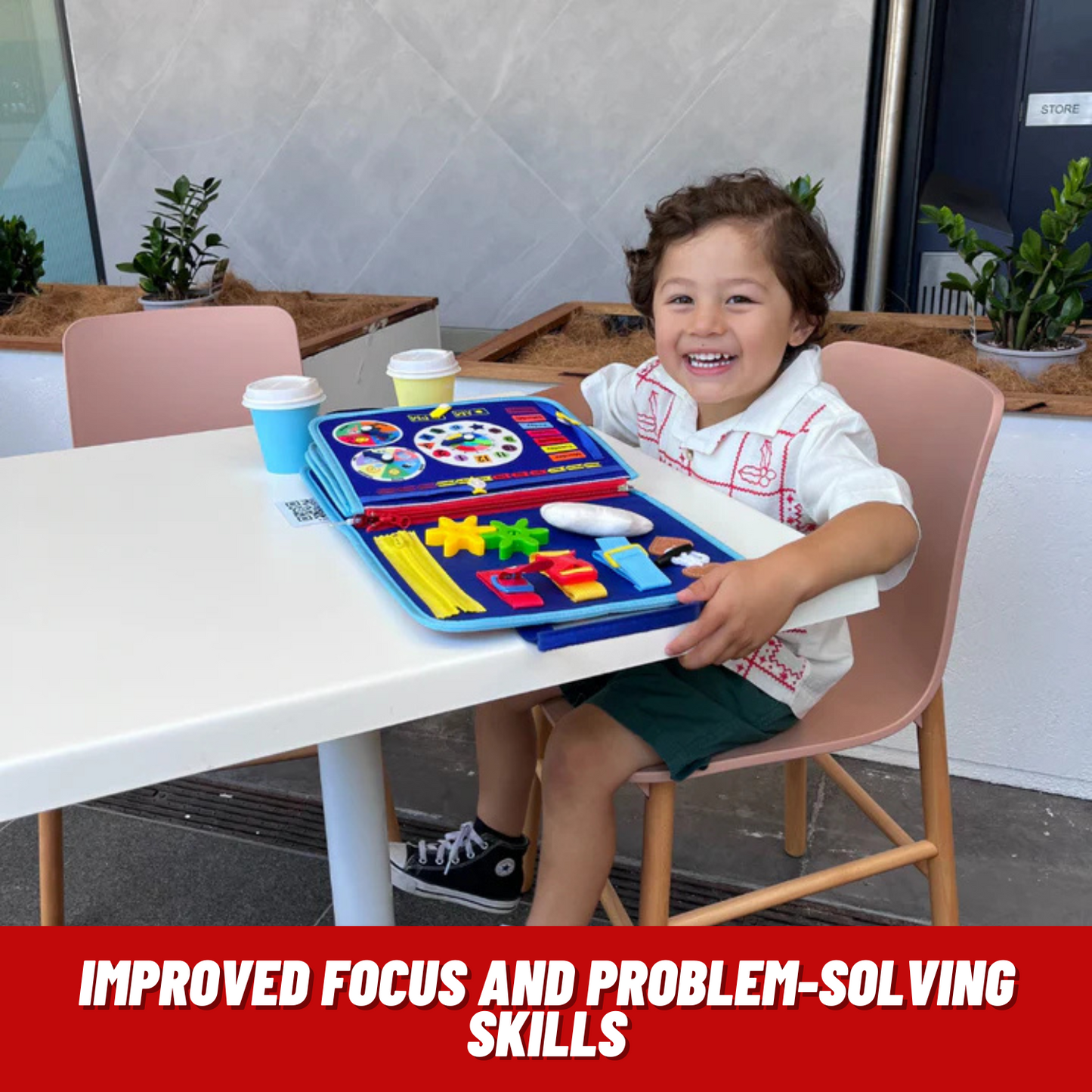 Groovd™ Montessori Activity Board