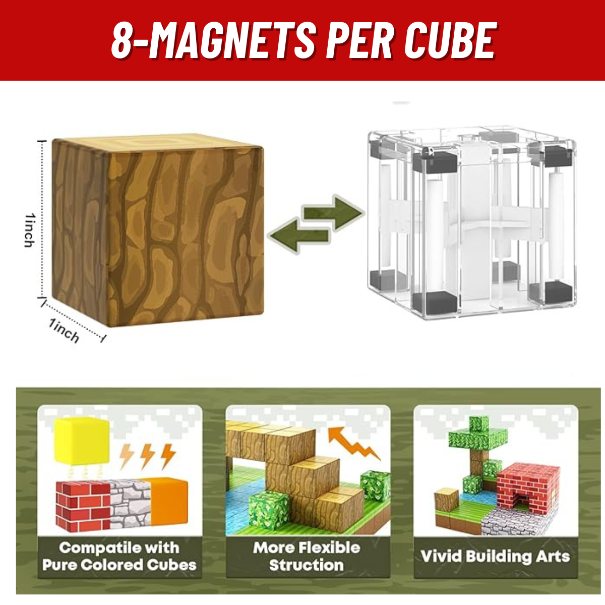 Groovd™ Magnetic Building Blocks