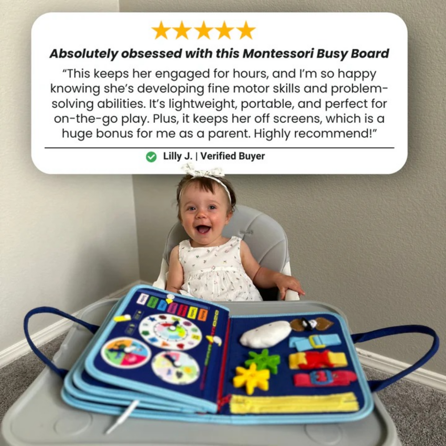 Groovd™ Montessori Activity Board