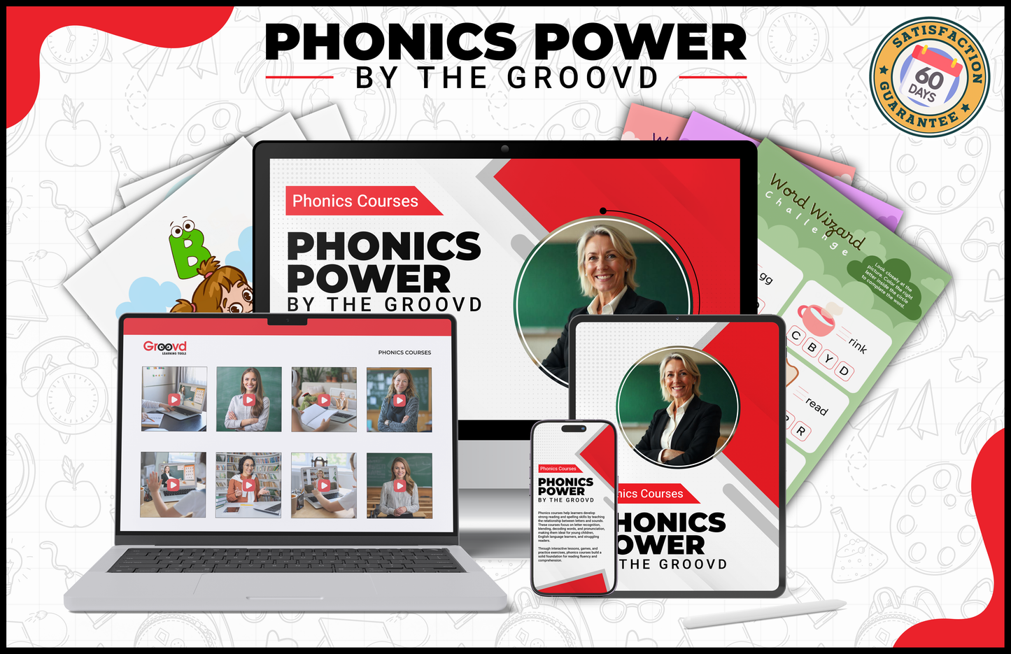 Groovd Phonics Course - Course Starts 25th of April