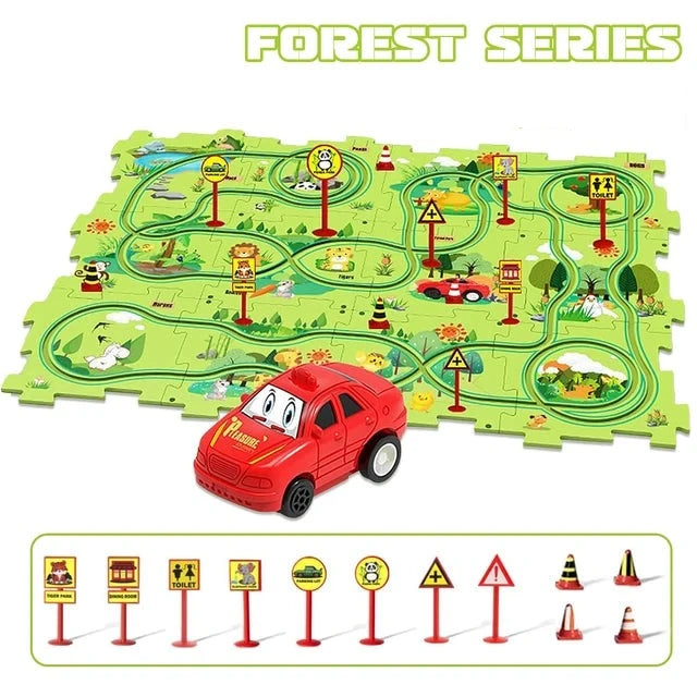 Track Crafters™ - 25 Piece Forest Track