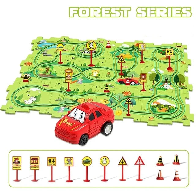 TrackCrafters™ - 25 Piece Forest Track