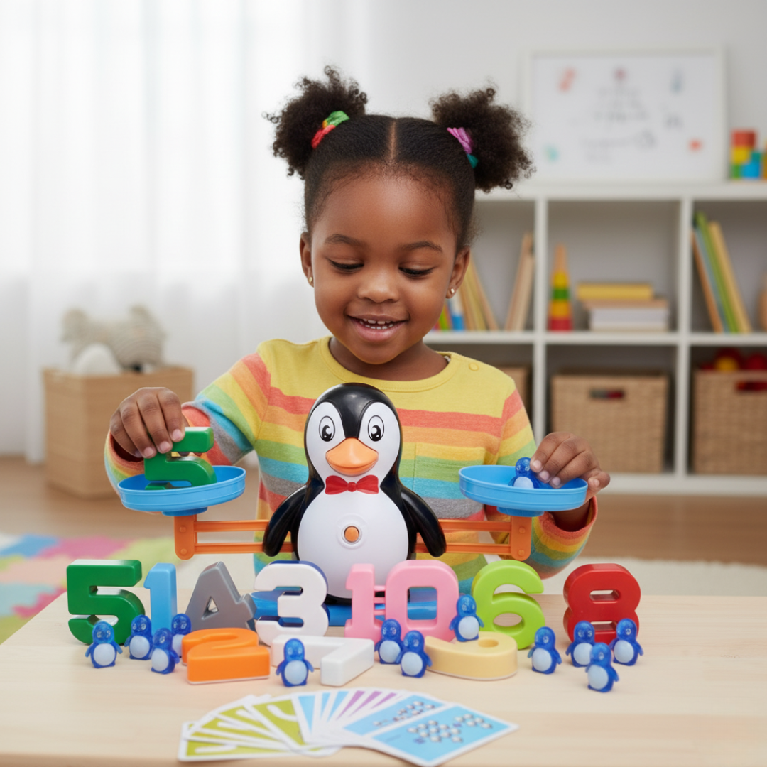 Math Penguin - Educational Math Scale