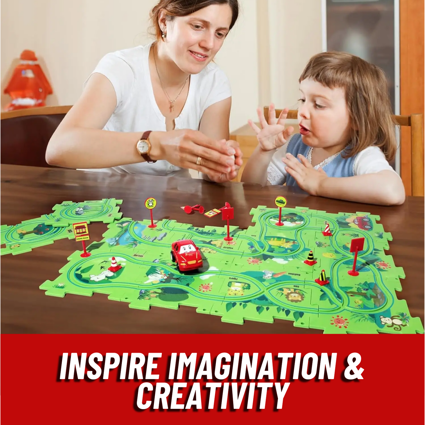 Track Crafters™ - 25 Piece Forest Track