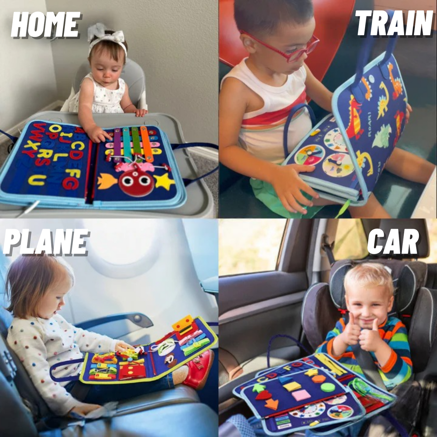 Groovd™ Montessori Activity Board