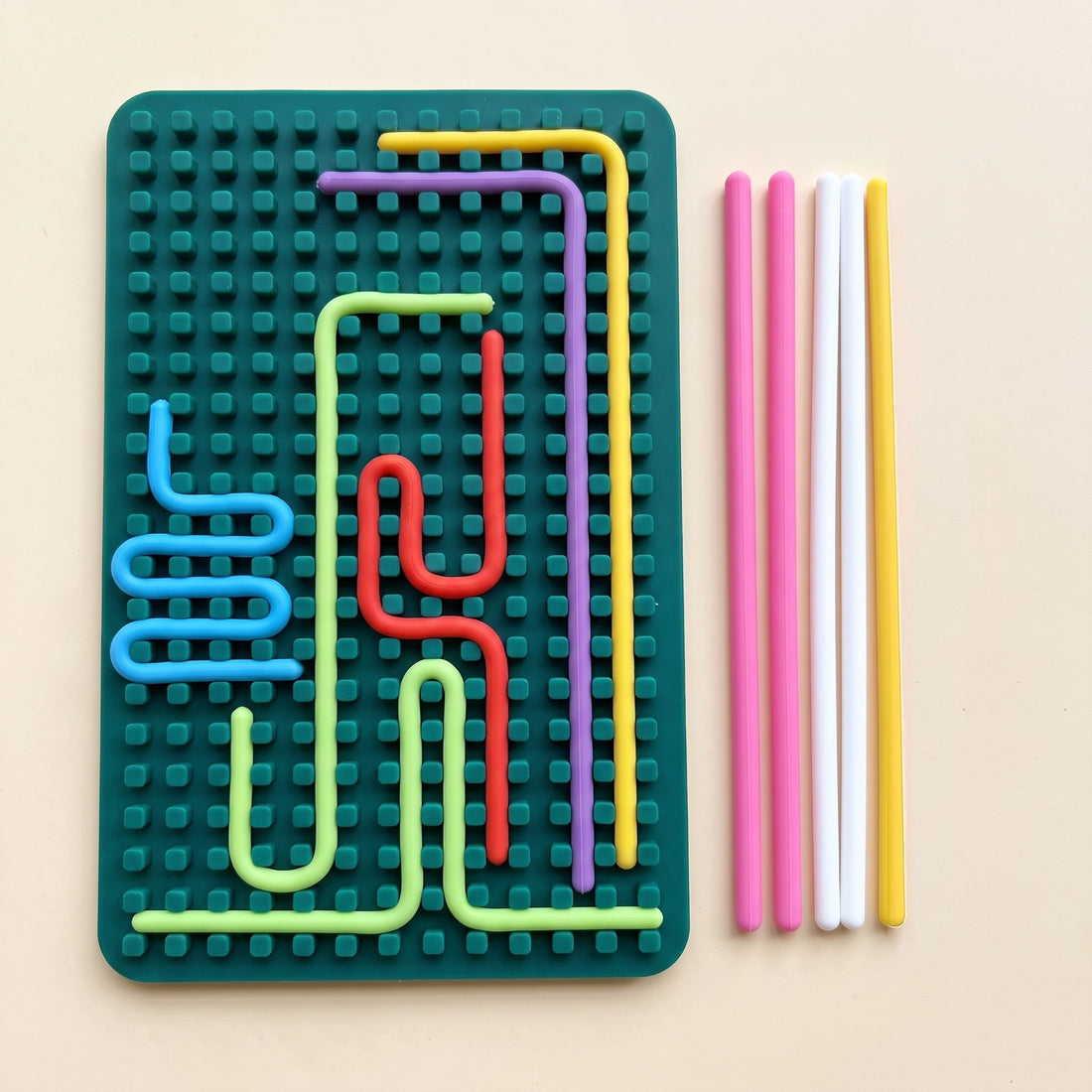 CalmCraft™ Sensory Board: Silicone Fidget
