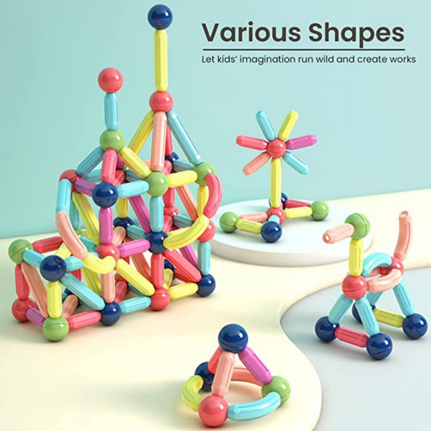 Groovd™ Magnetic Building Set