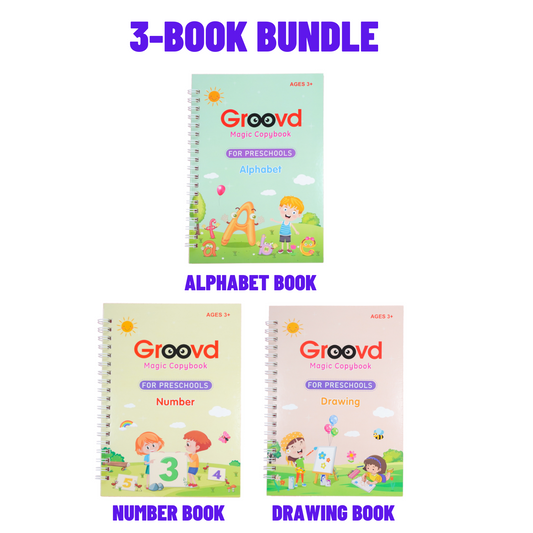 Alphabet + Number + Drawing Book