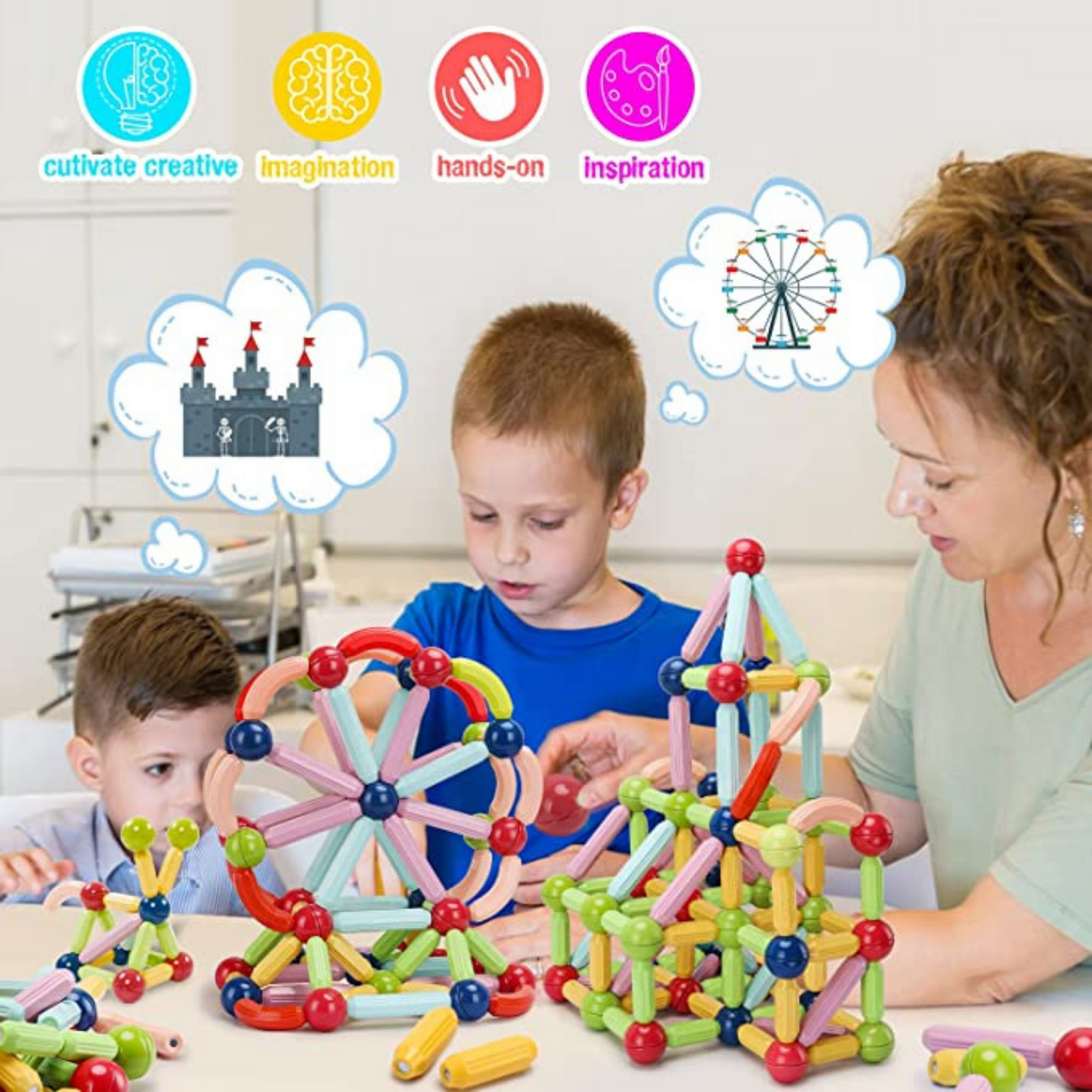 Groovd™ Magnetic Building Set