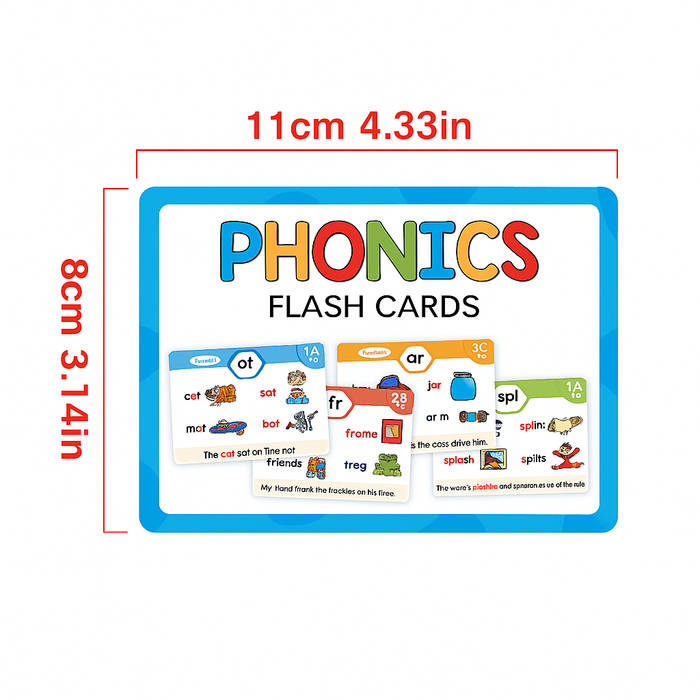 Phonics Power Flash Cards™ - Learn to Read in 20 Stages