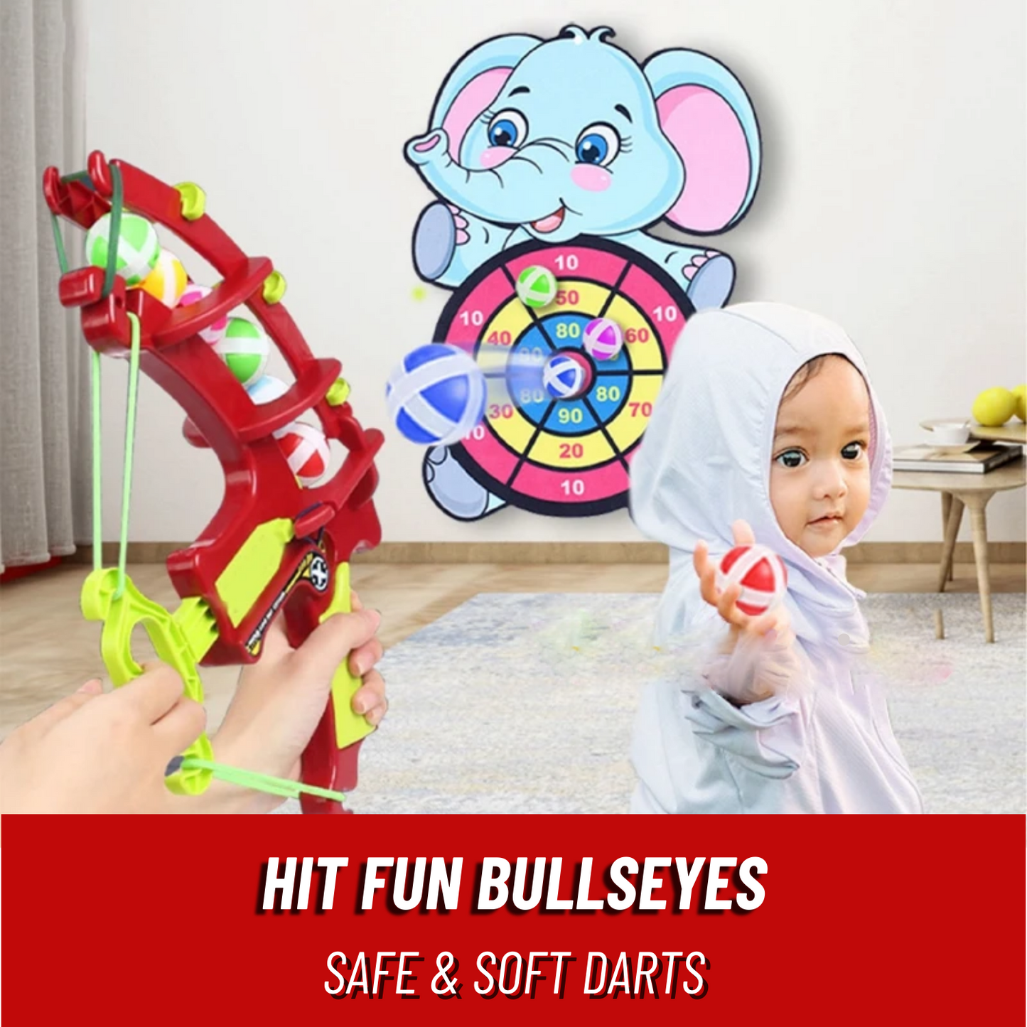 Bullseye Buddies™ Cartoon Dart Board