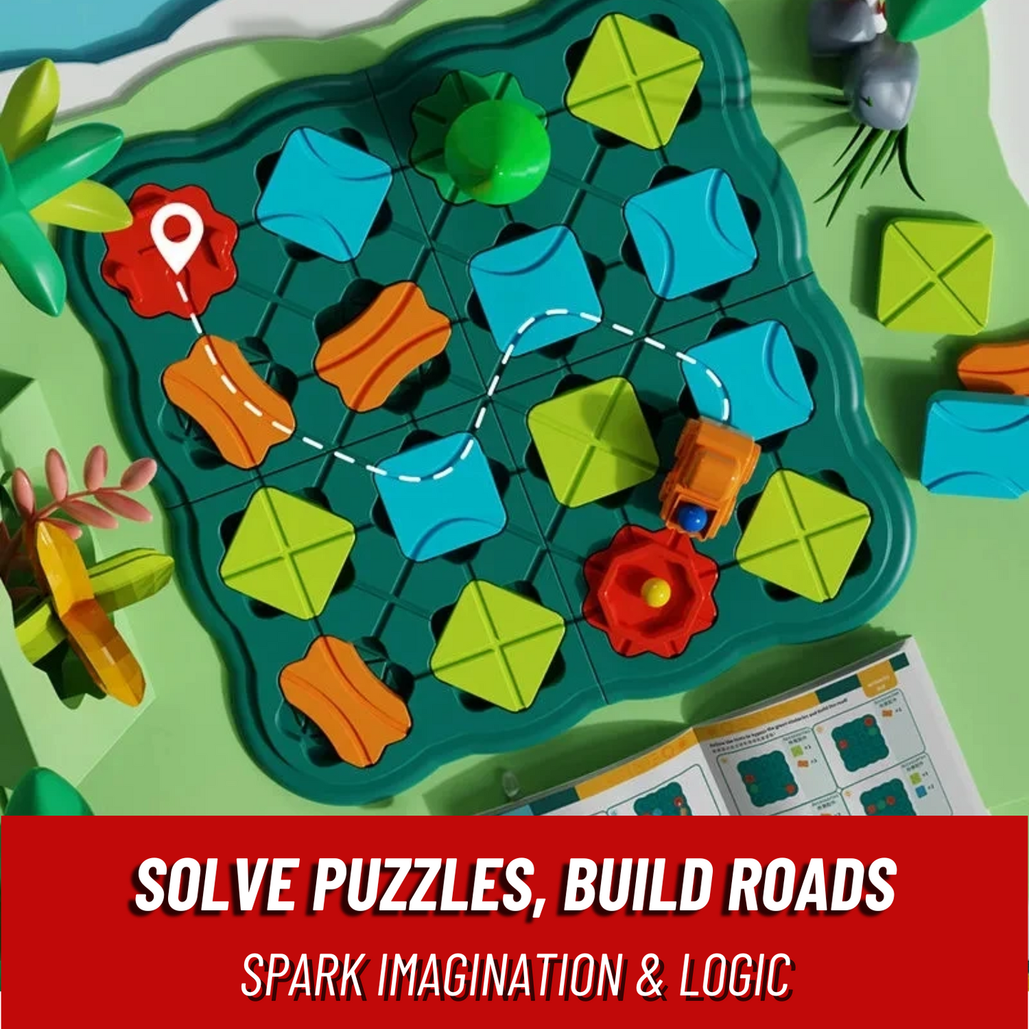 PuzzlePathway™ Logical Road Builder