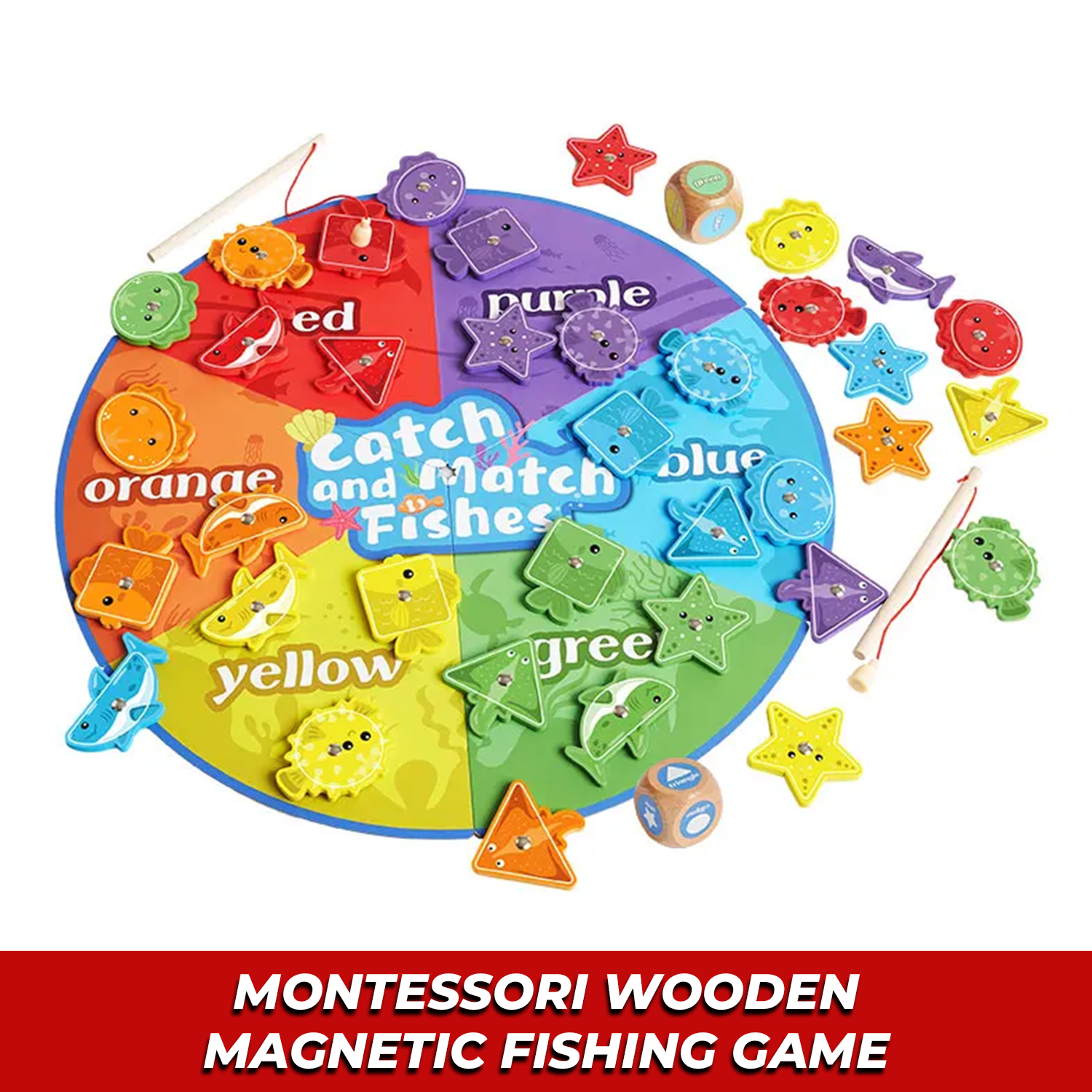 Magnetic Fishing Game