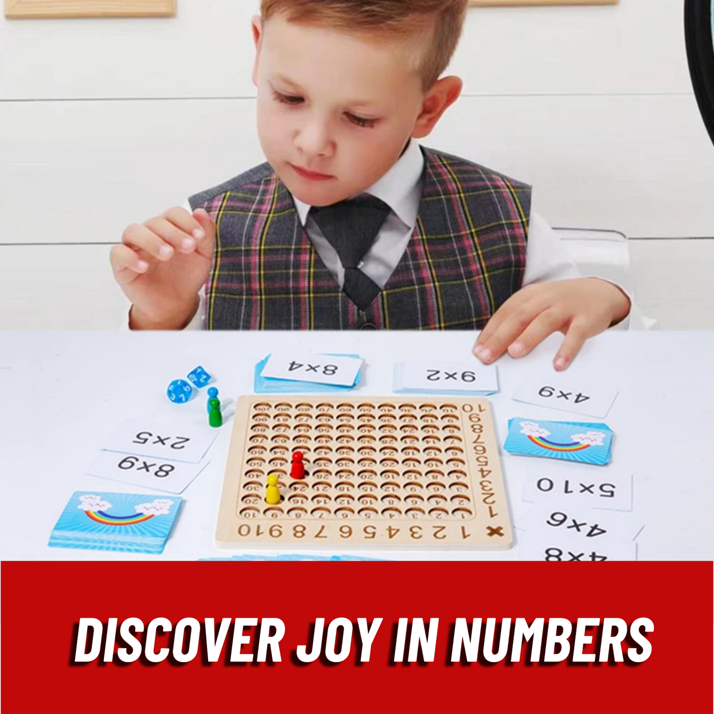 MathMaster™ Board Game