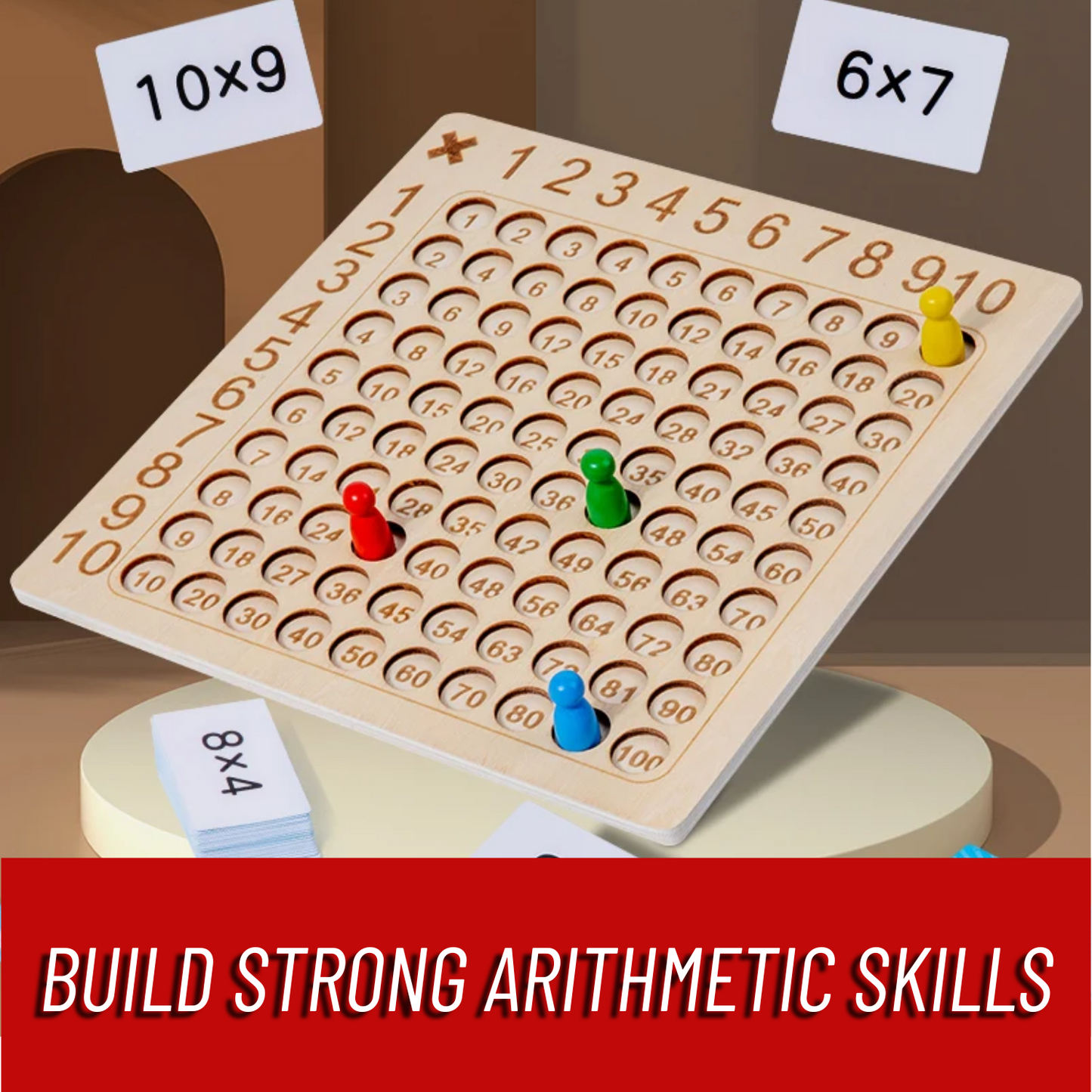 MathMaster™ Board Game