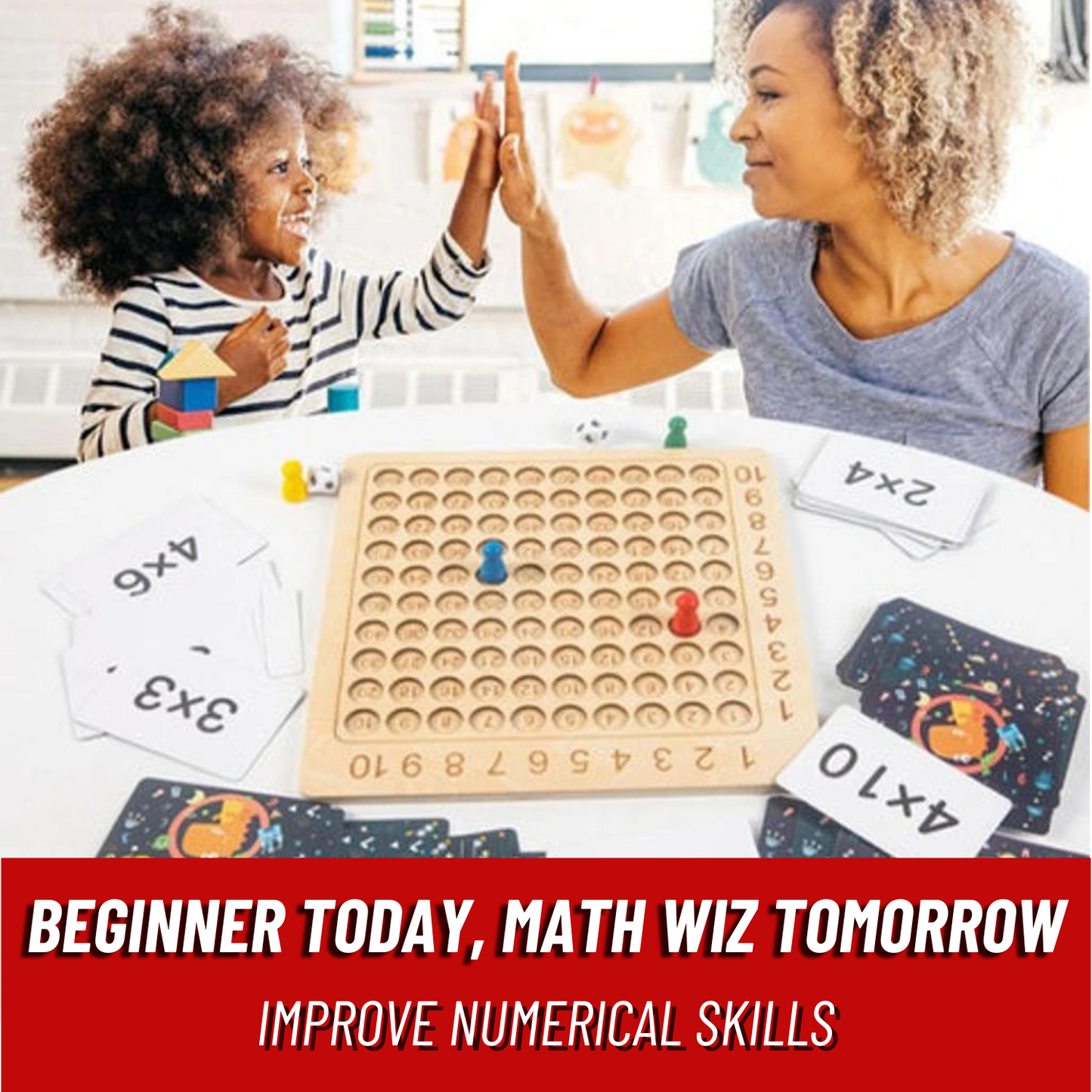 MathMaster™ Board Game