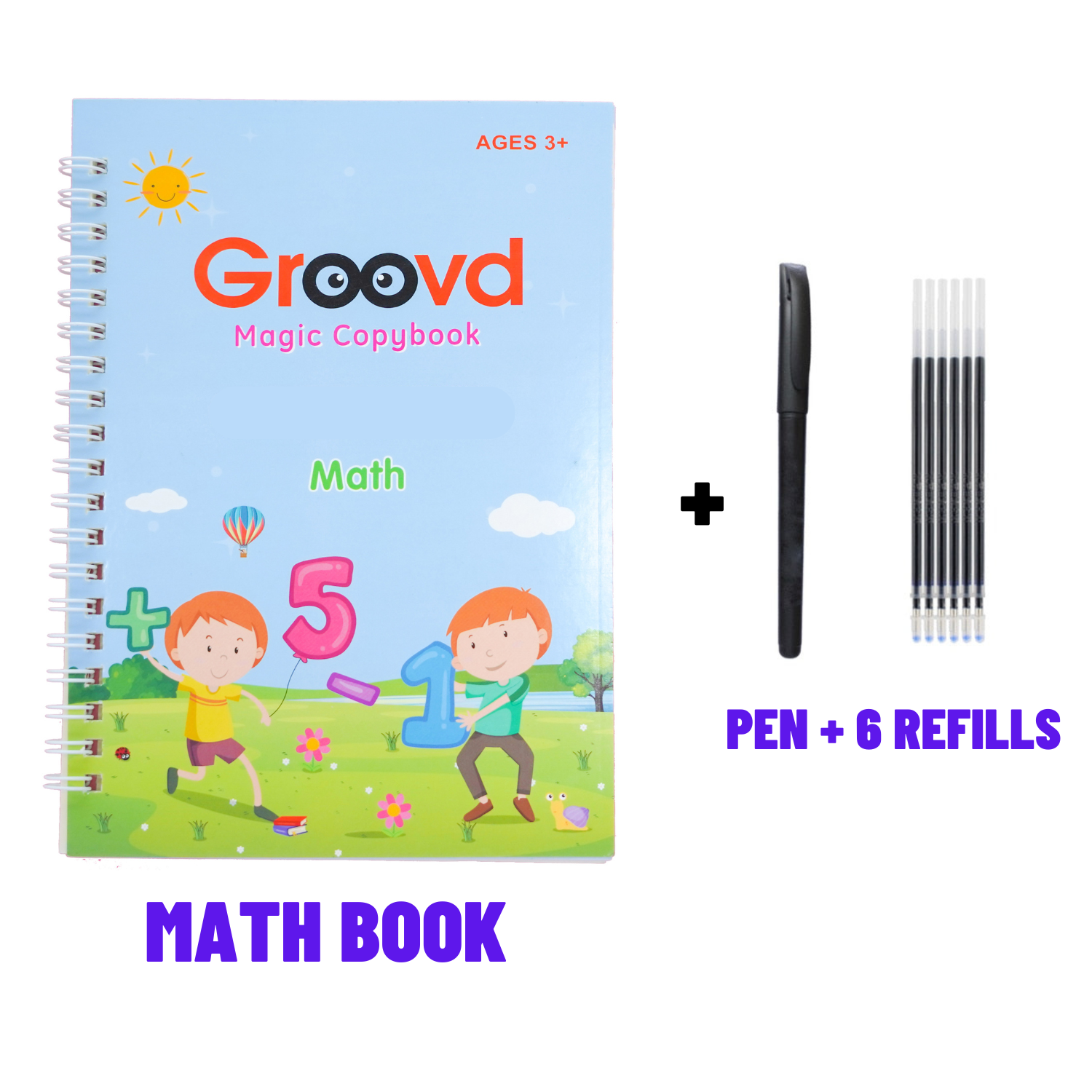 Children's Magic Copybooks Math Book