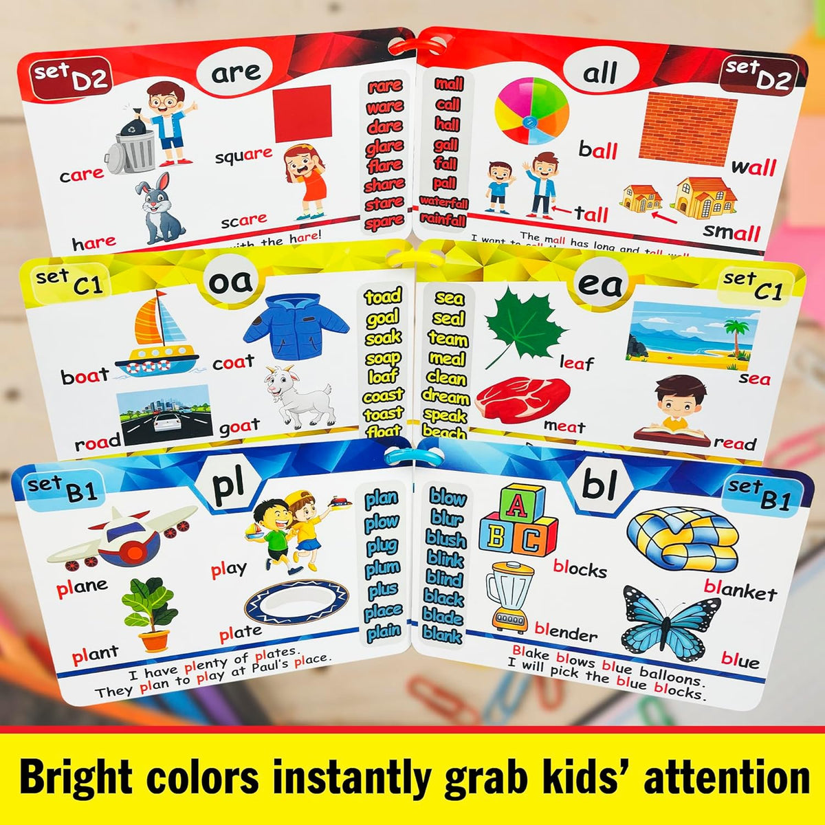 Phonics Power Flash Cards™ - Learn to Read in 20 Stages