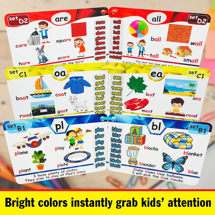 Phonics Power Flash Cards™ - Learn to Read in 20 Stages