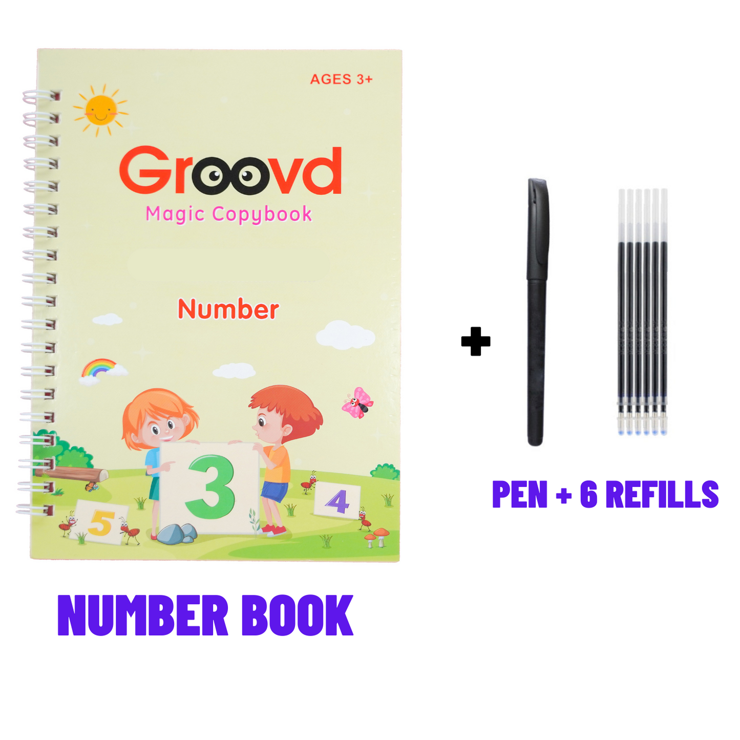 Children's Magic Copybooks Number Book