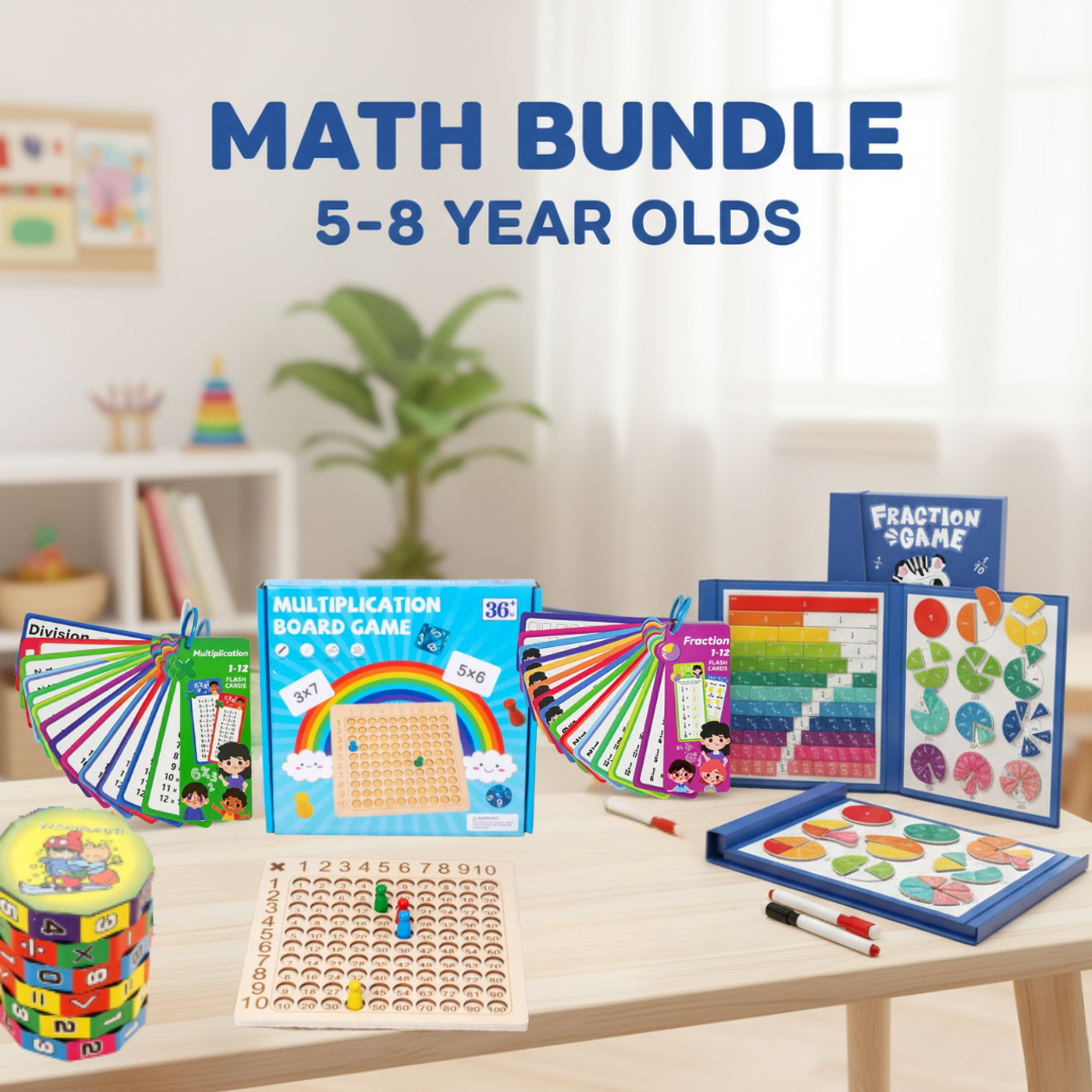 Math Skills Bundle 5-8 Years Old