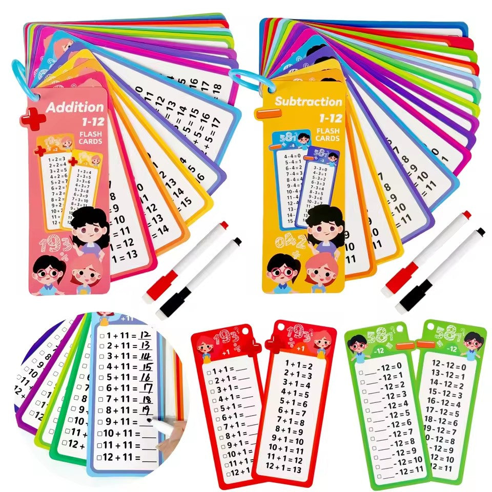 Math Processing Cards Math Mastery Cards™ - Learn & Play Math Games – The Groovd