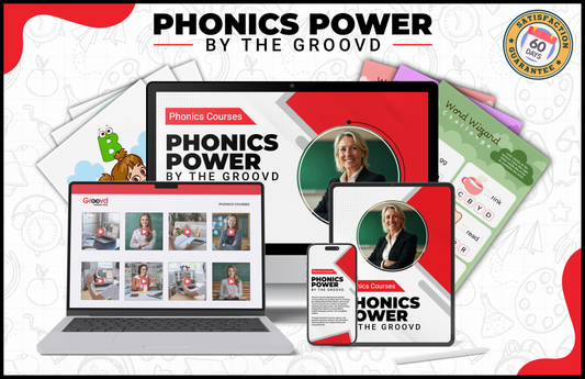 Groovd Phonics Course - Course Starts 25th of April