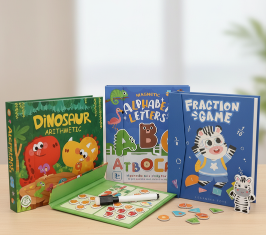EduFun Puzzles™: Magnetic Alphabet & Numbers for Kids
