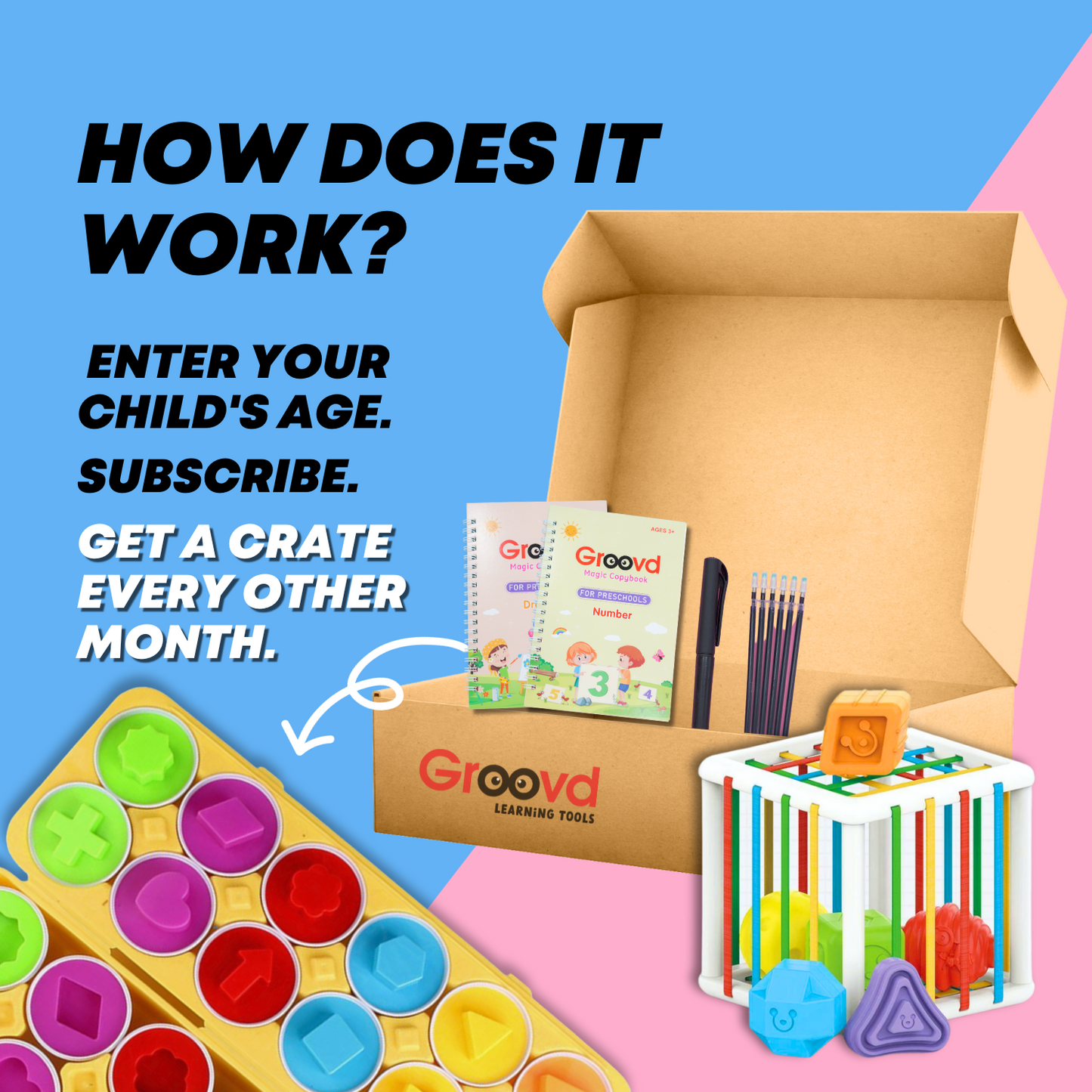The Groovd Ultimate Learning Box Subscription