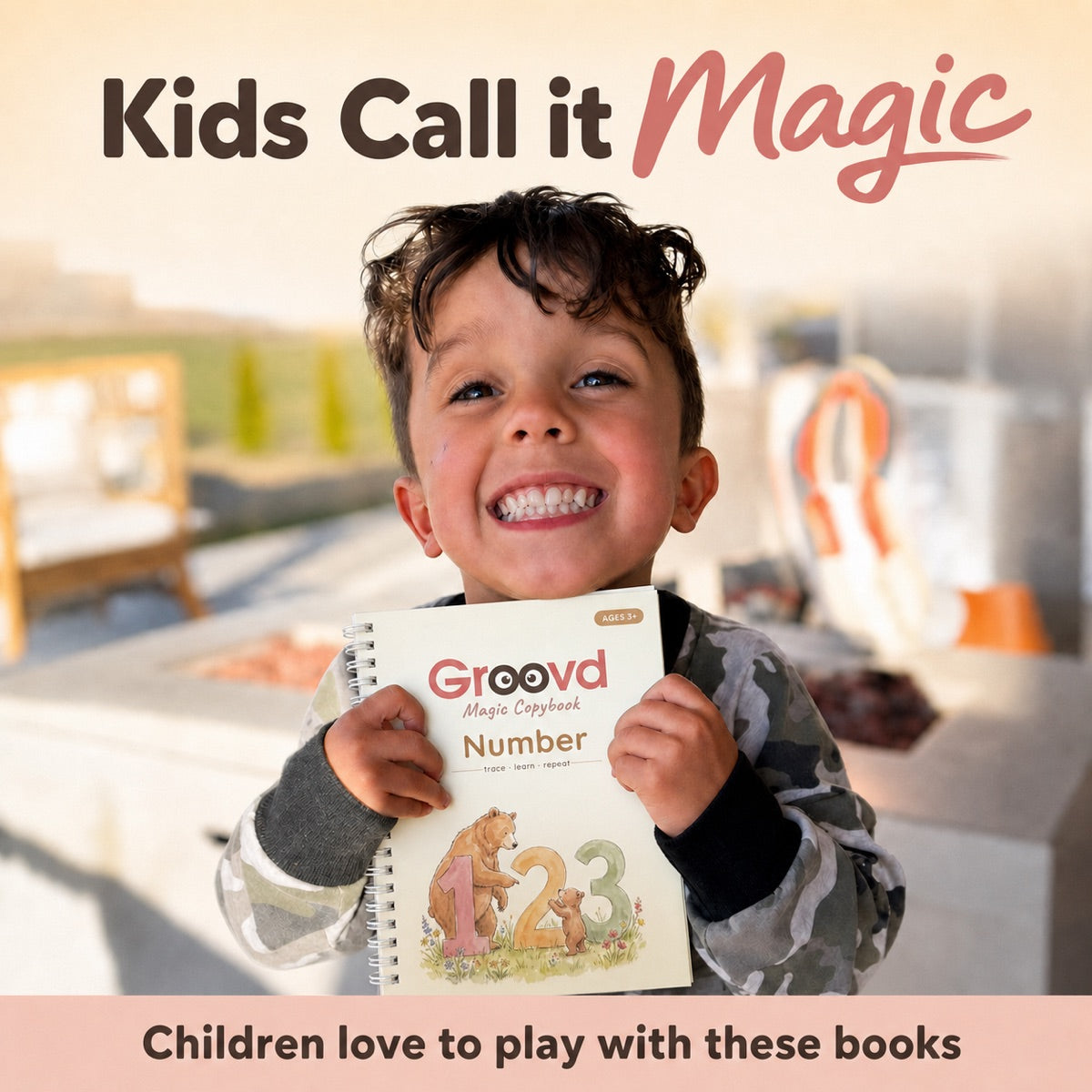 Kids call it magic: the ink disappears