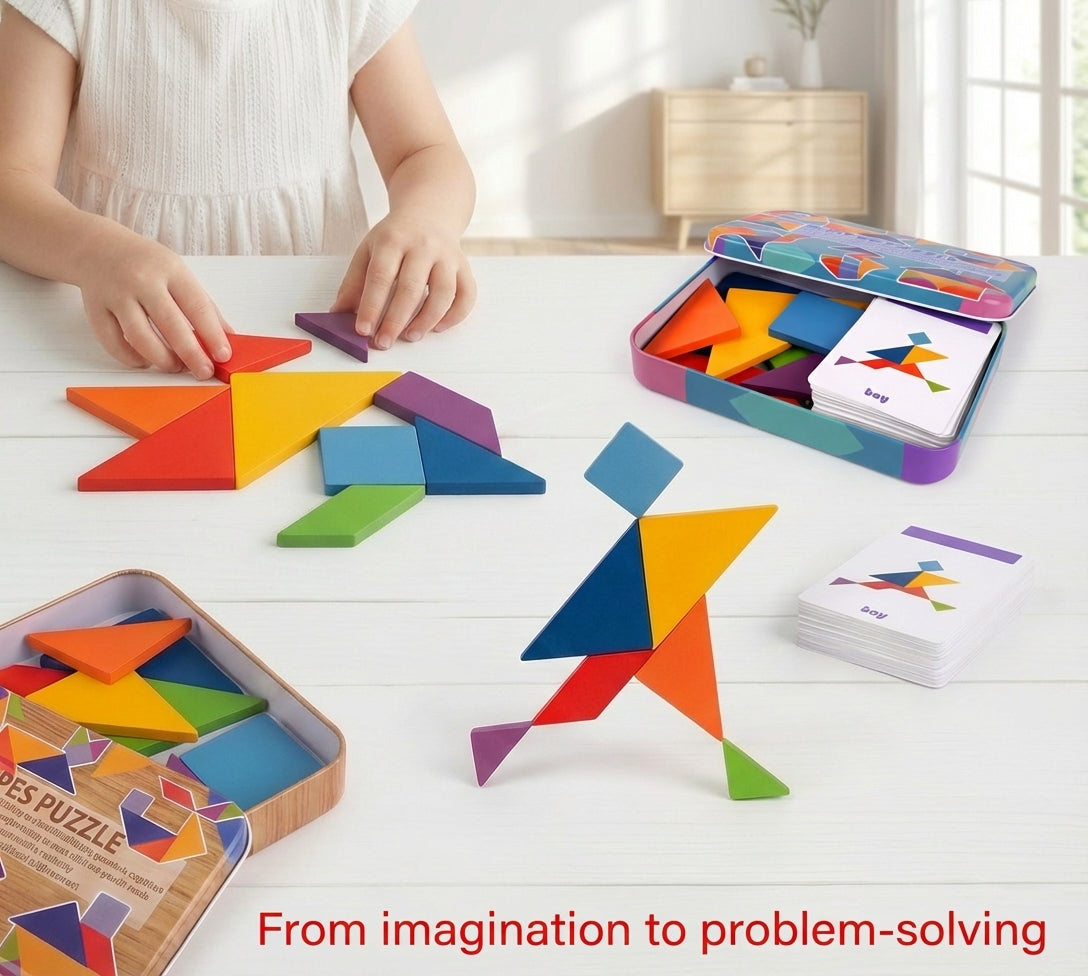 Smart Shapes™ Tangram Puzzle - Build • Think • Create •