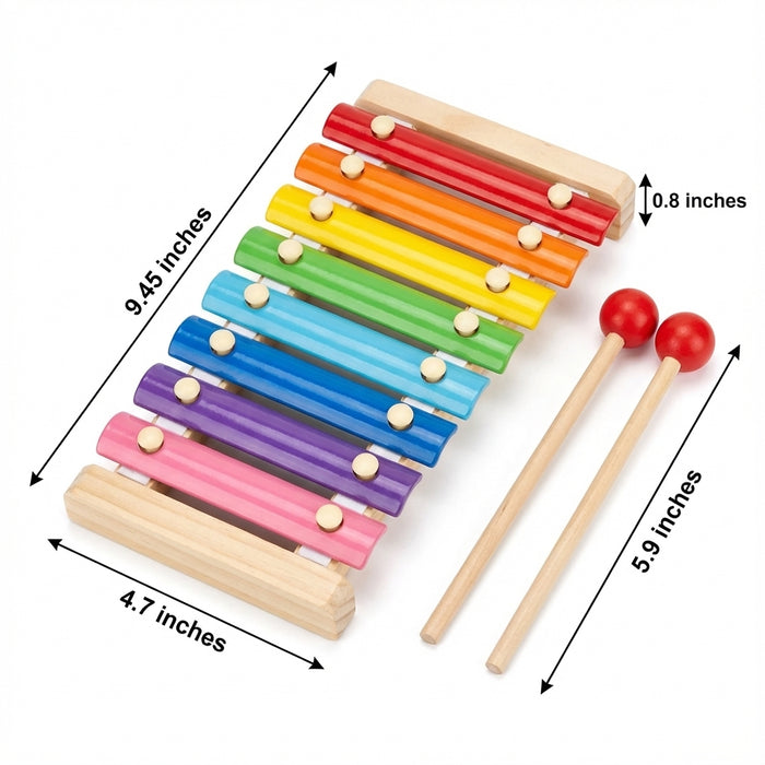 Montessori Wooden Learning Toy Set for Toddlers – Math, Numbers & Motor Skills