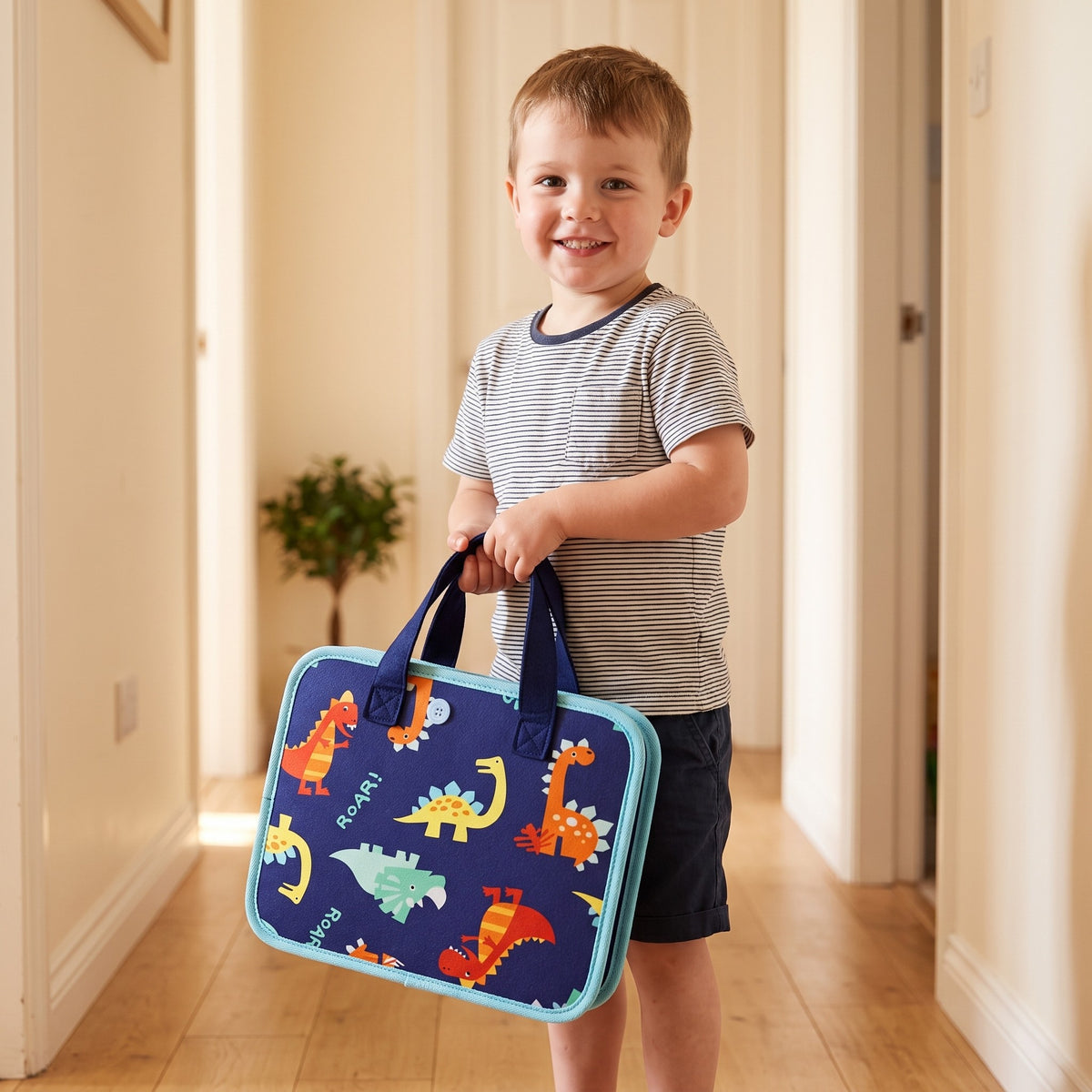 Montessori Activity Board: closed carried