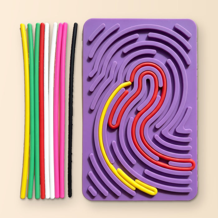 CalmCraft™ Sensory Board: Silicone Fidget