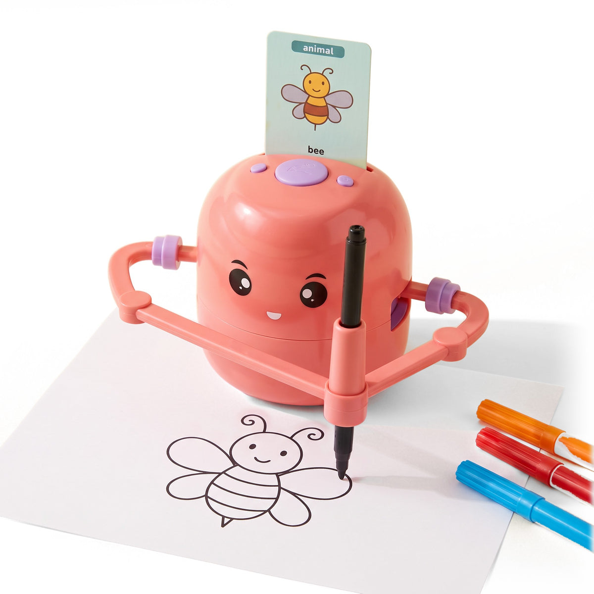 Drawing Bot, pink