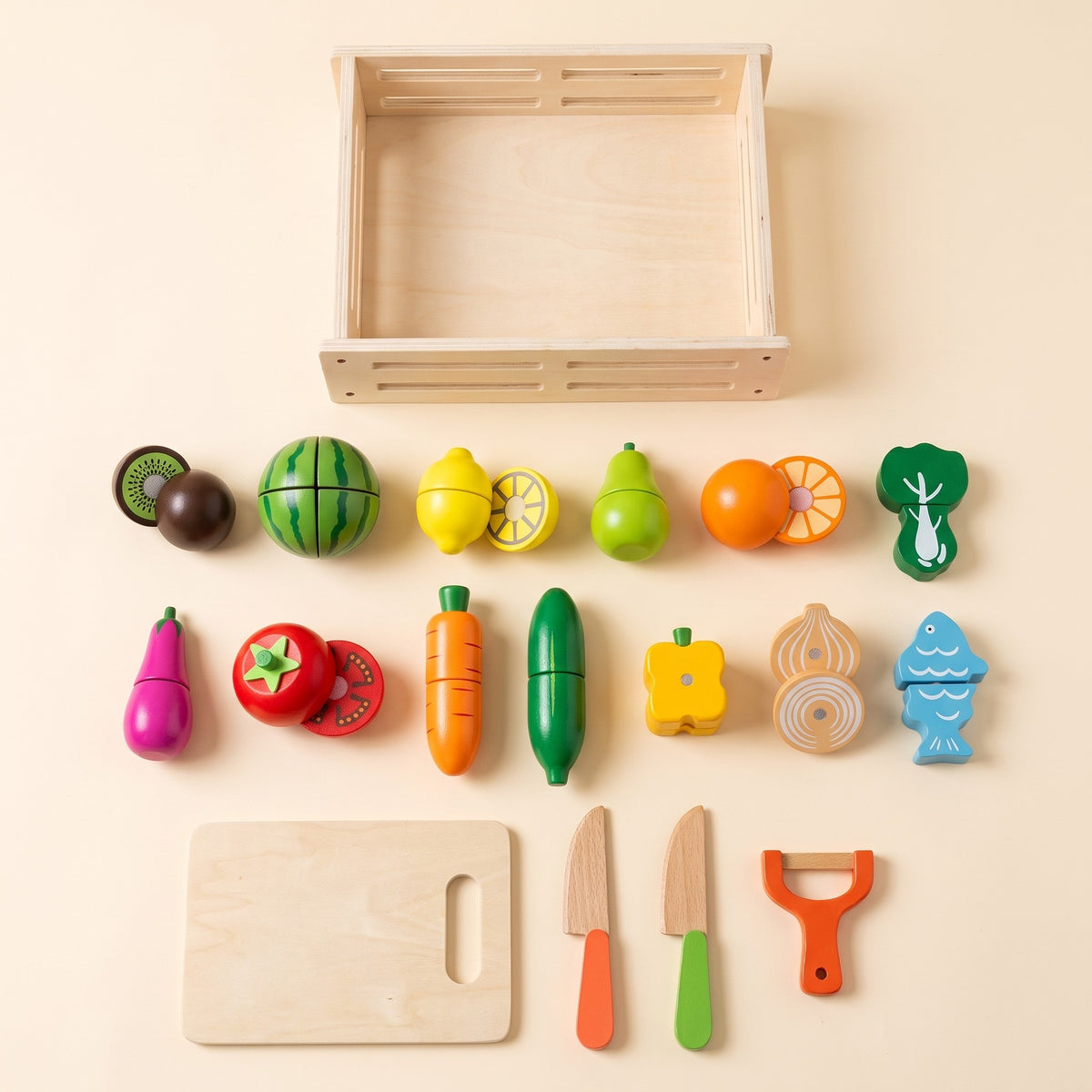 Fruit and Veggie Cutting Set