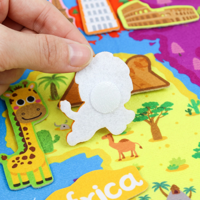 GlobePlay Atlas: velcro