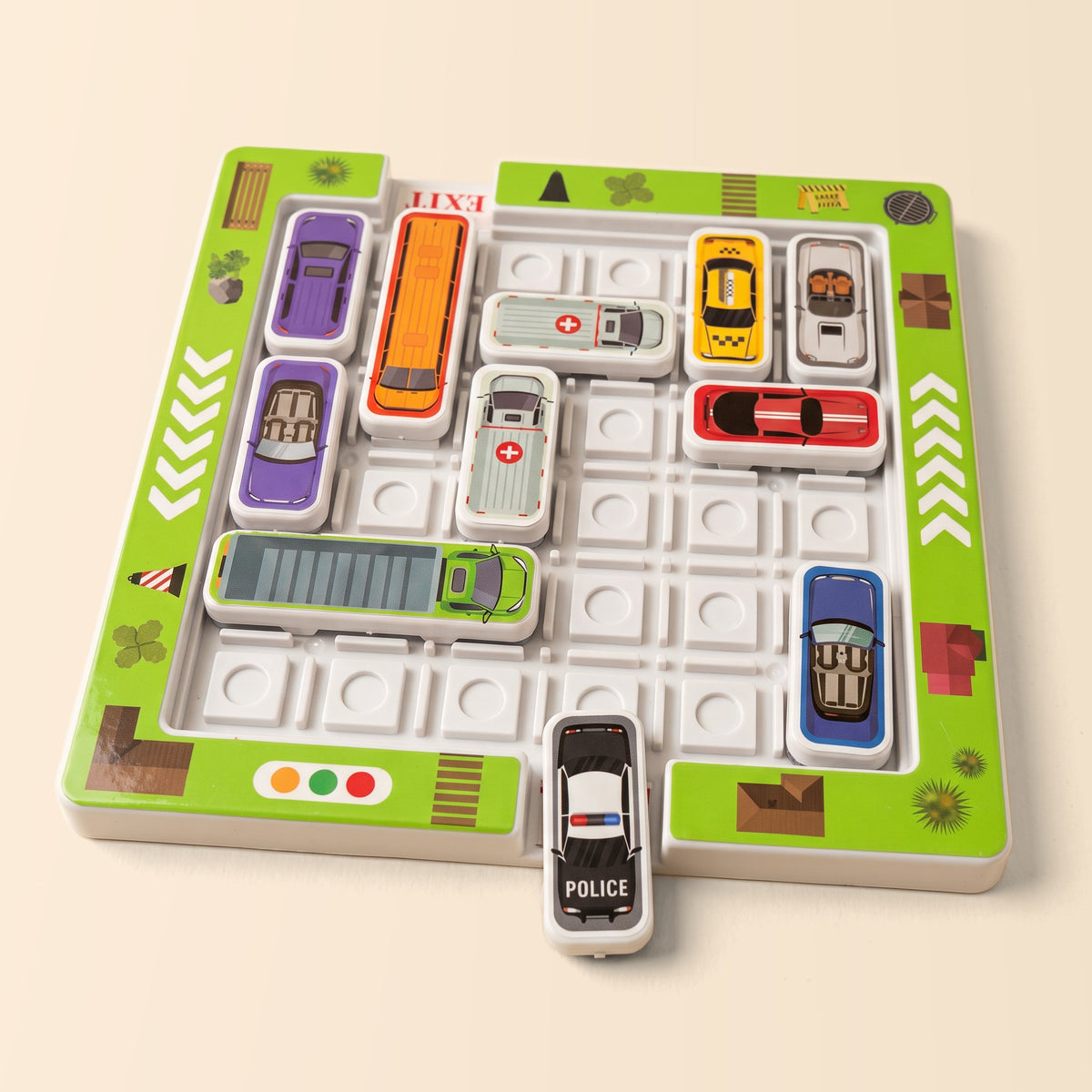 LogiCar Puzzle Board