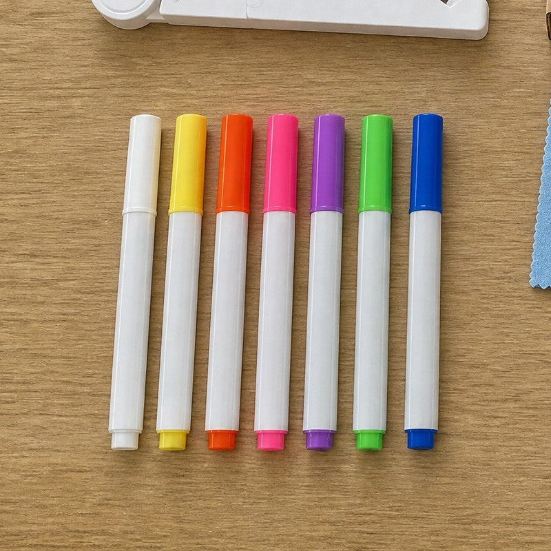 A set of colourful pens