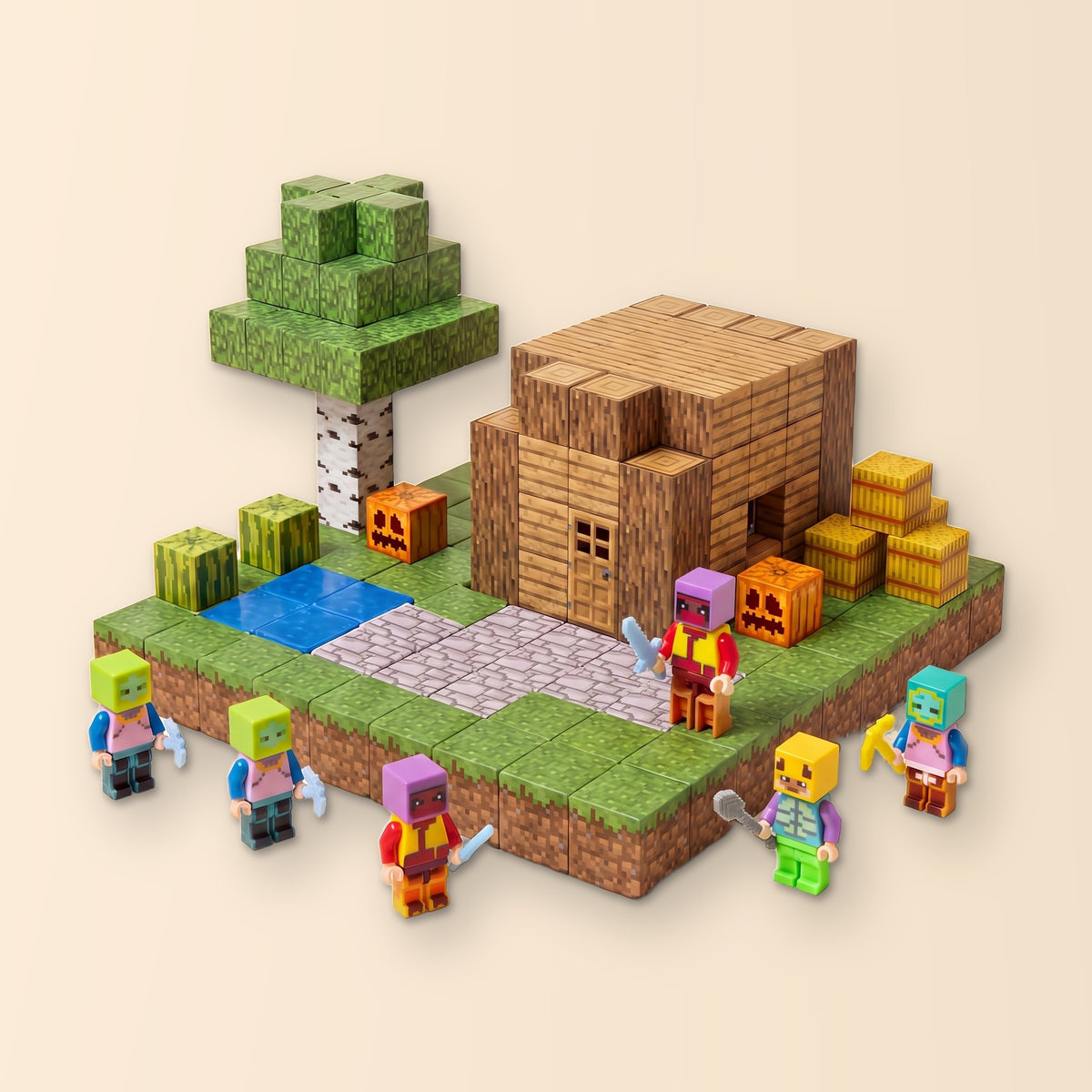 Magnetic Building Blocks