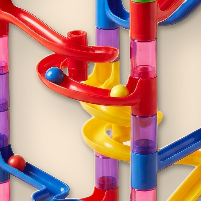 Spiral chutes