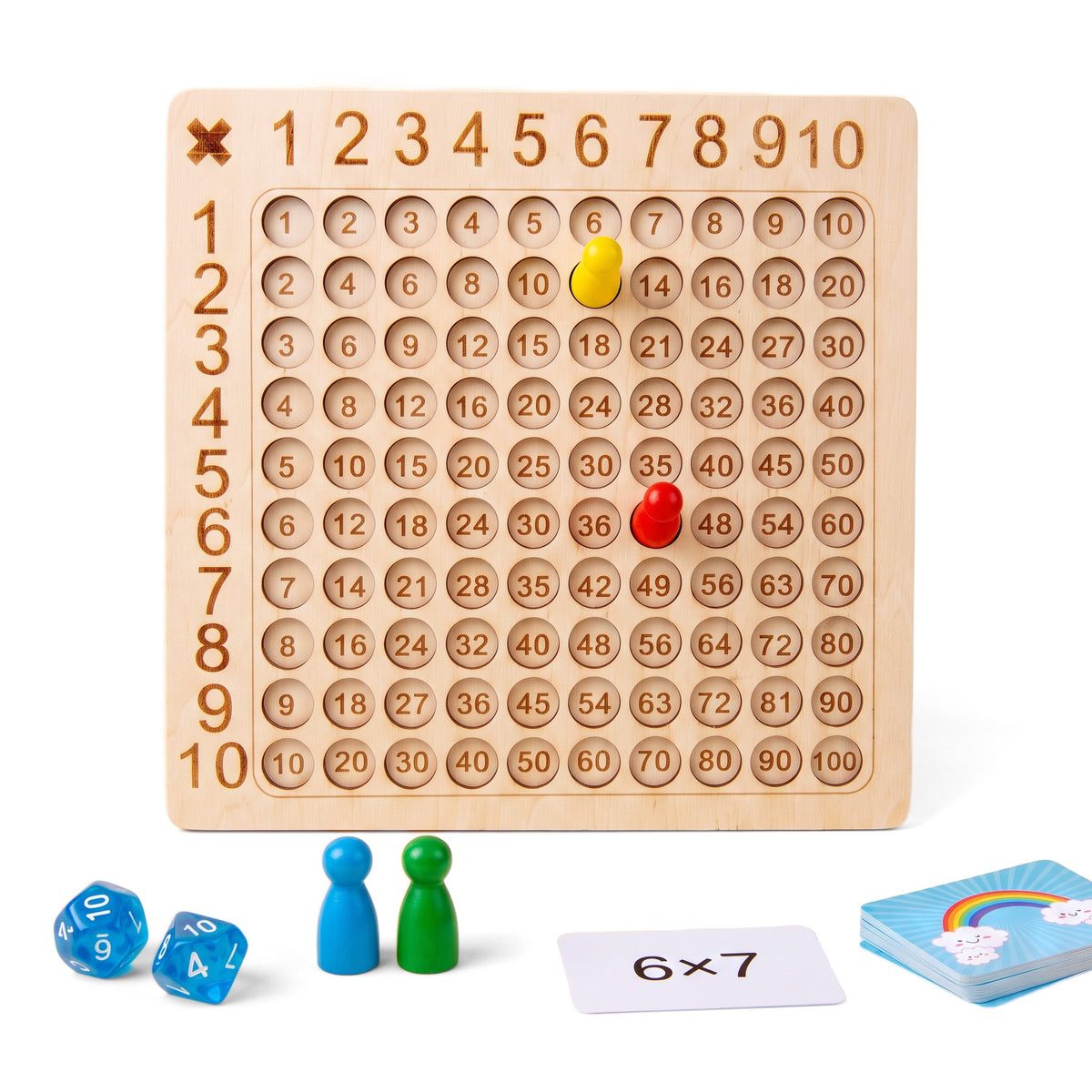 MathMaster Board Game