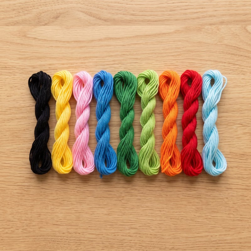 Bright yarn