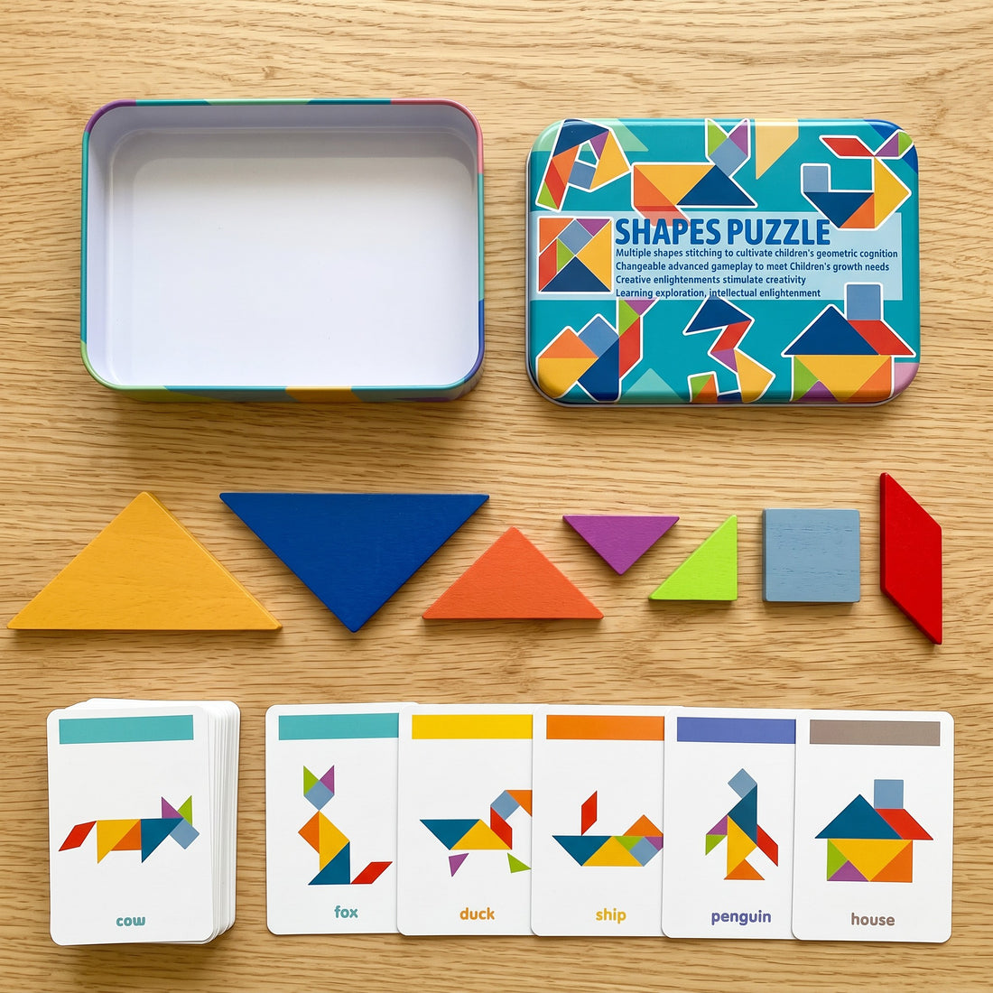 Smart Shapes™ Tangram Puzzle - Build • Think • Create •