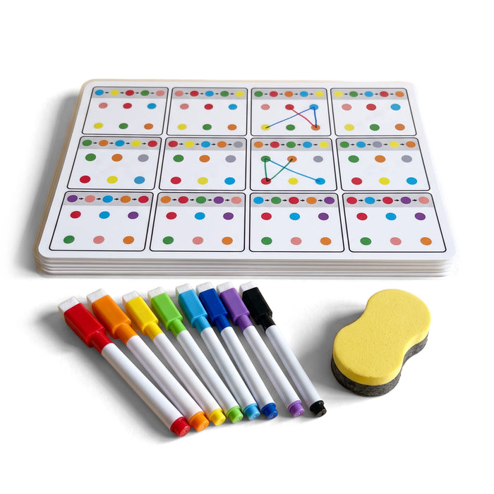 Visual Quest Cards, pens