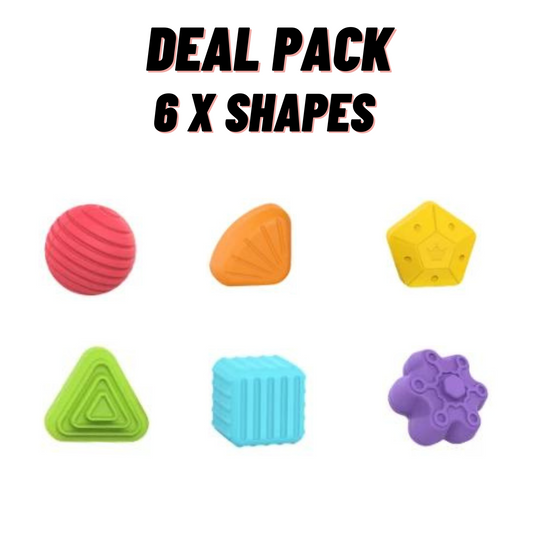 6 x Shapes for Sorting toy