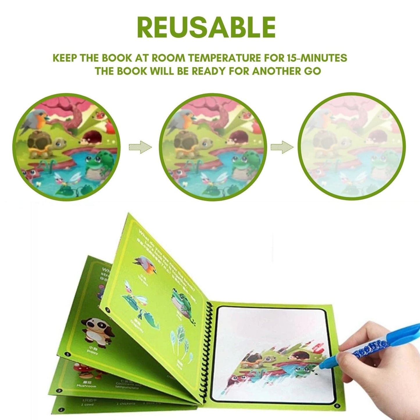 Magical Water Drawing Book